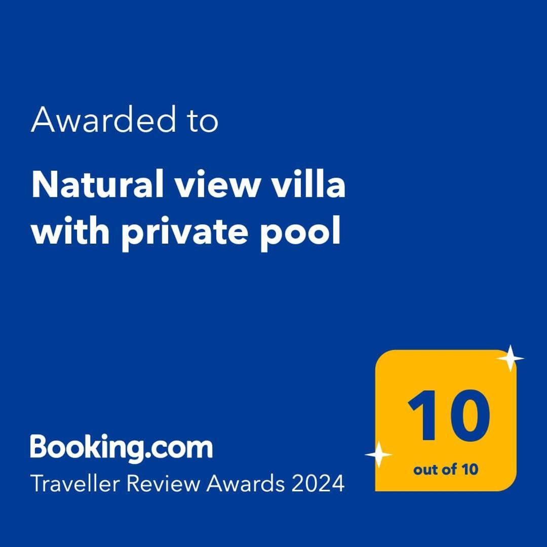 Natural View Villa With Private Pool Skouloufia Ngoại thất bức ảnh